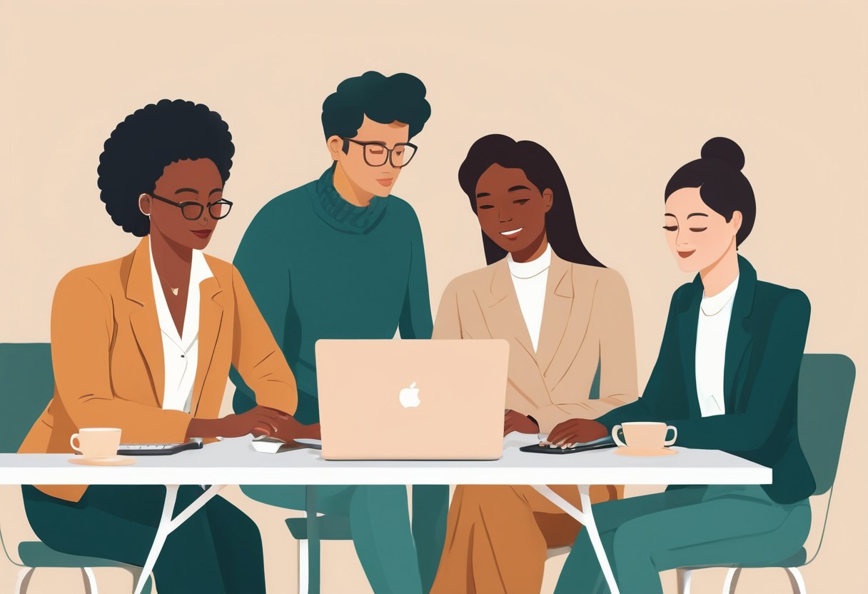 A real Workflo team working together